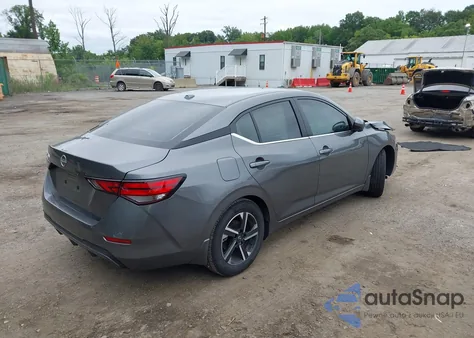 2025 Nissan Sentra Sv from USA, damaged, VIN 3N1AB8CV6SY253338